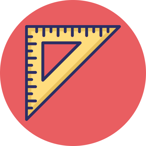 Degree square free icon