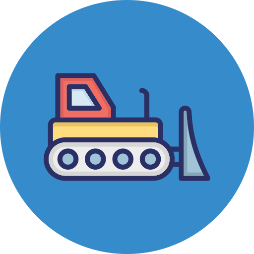 excavadora icono gratis