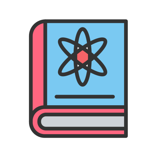 libro de ciencia icono gratis