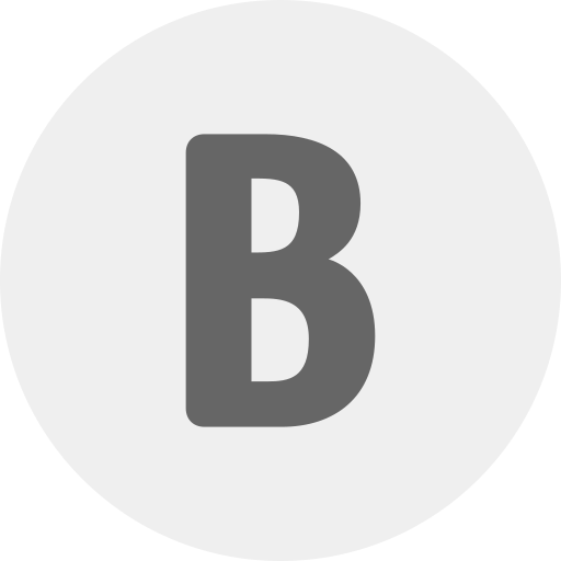 Letter B - Free Education Icons