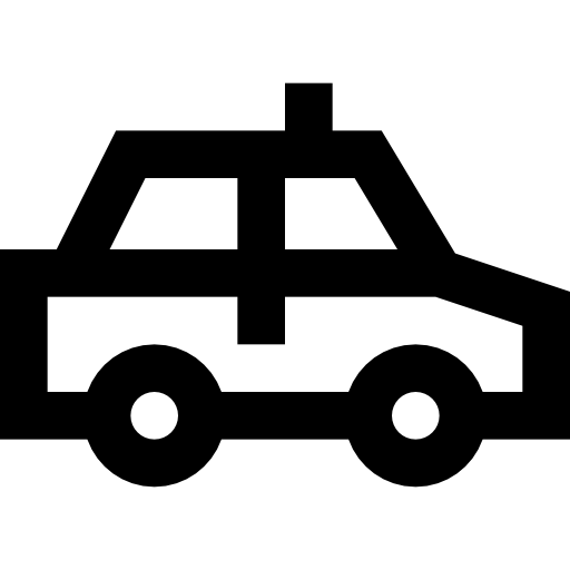 polizeiauto kostenlos Icon