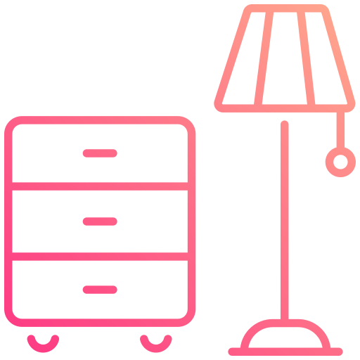 decoración del hogar icono gratis