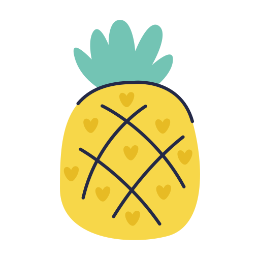 Ананас бесплатно иконка Ананас бесплатно иконка