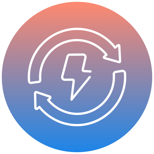 energía renovable icono gratis