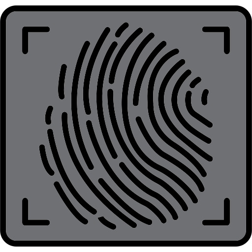 empreinte digitale Icône gratuit