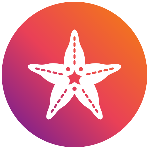 estrella de mar icono gratis