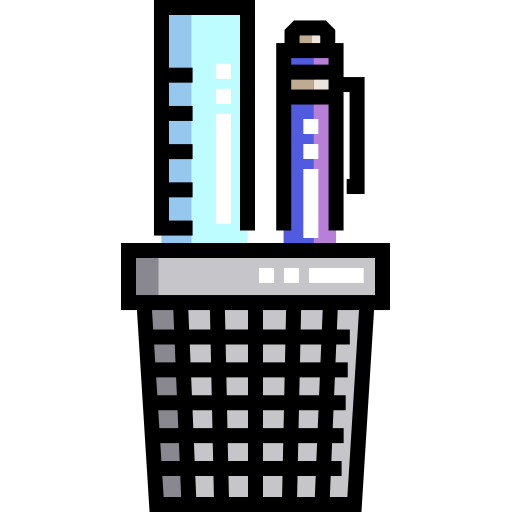 Pencil case free icon