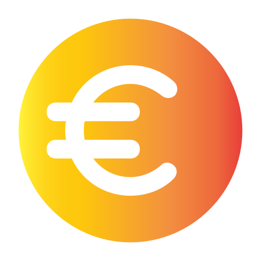 euro icono gratis