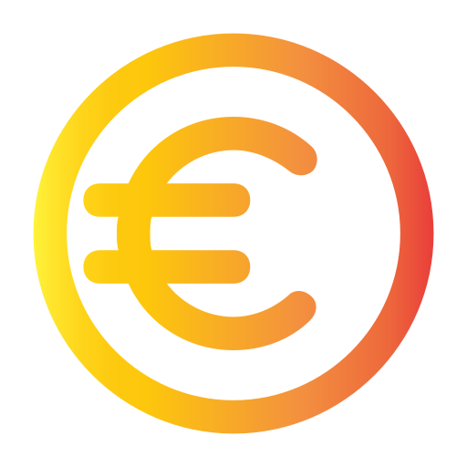 euro icono gratis