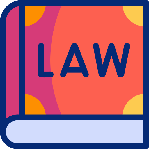 libro de leyes icono gratis