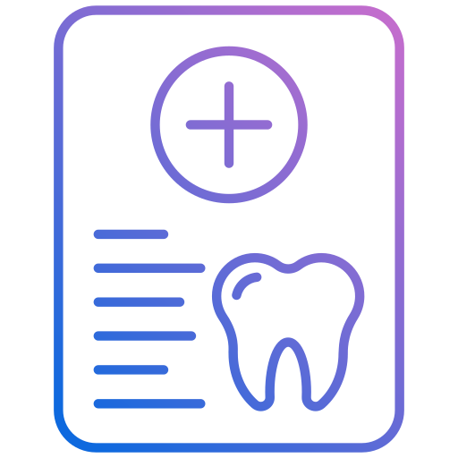 informe médico icono gratis