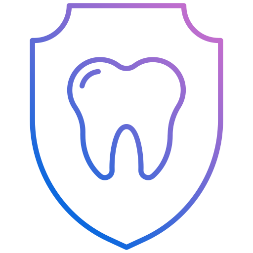 protección dental icono gratis