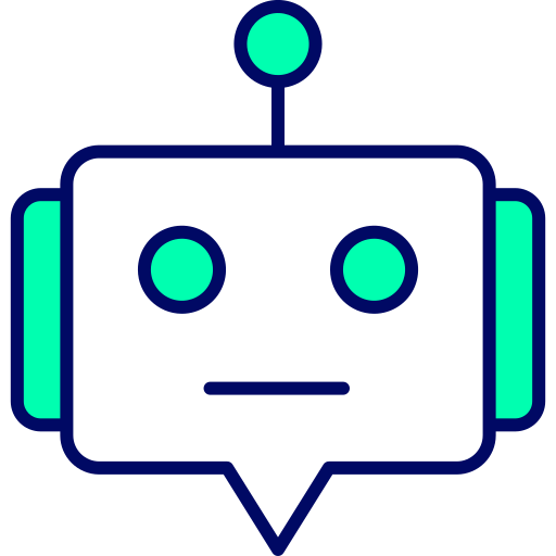 robot de chat icono gratis