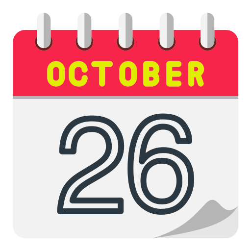 octubre icono gratis