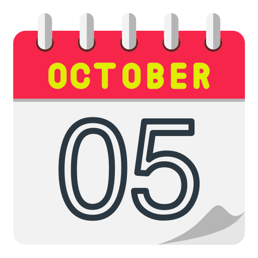 octubre icono gratis