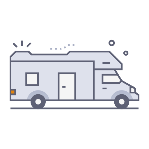 autocaravana icono gratis