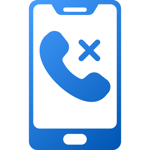 fin de la llamada telefónica icono gratis