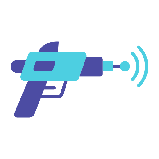 pistolet laser Icône gratuit pistolet laser Icône gratuit