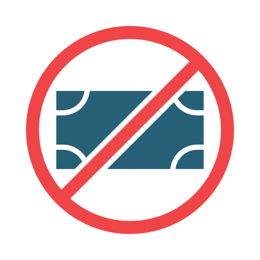 No money Generic color fill icon