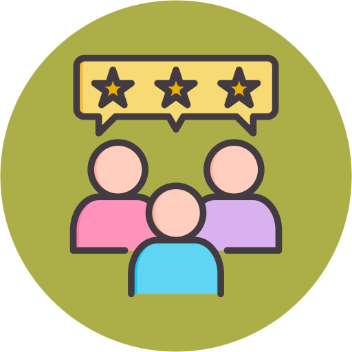 Customer review - Free marketing icons