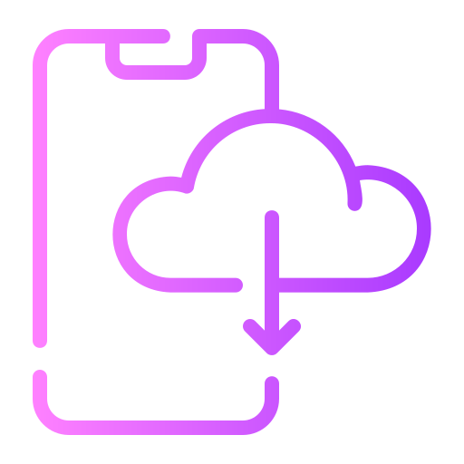 aplicación en la nube icono gratis