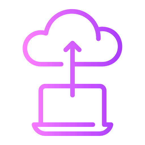 almacenamiento en la nube icono gratis