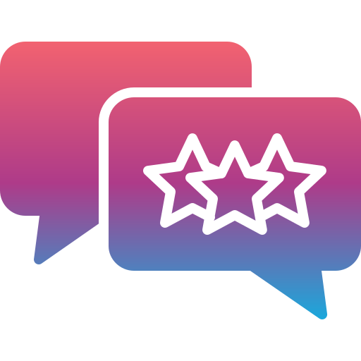 reseñas icono gratis