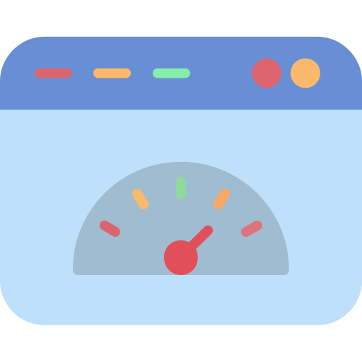 velocidad de página icono gratis