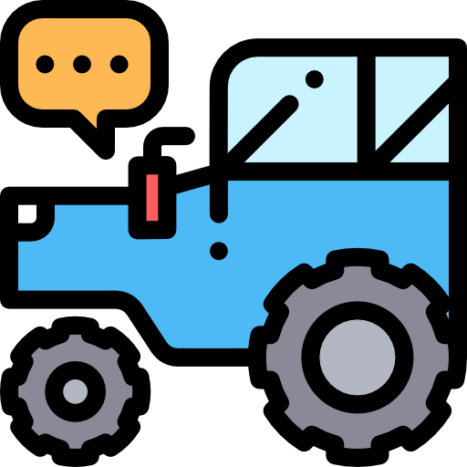 tractor icono gratis