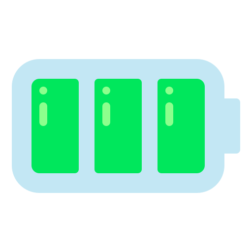 Battery full free icon Battery full free icon