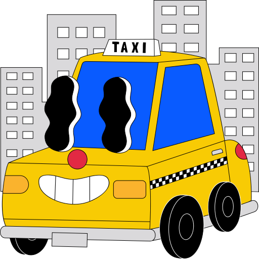 taxi gratis sticker