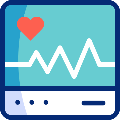 electrocardiograma icono gratis