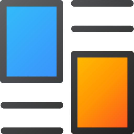 Layout free icon