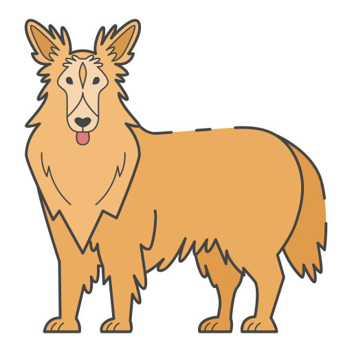 collie icono gratis