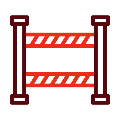 cerco policial icono gratis