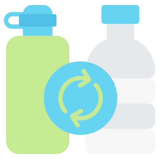 Reusable bottle free icon