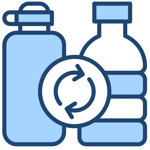 Reusable bottle free icon