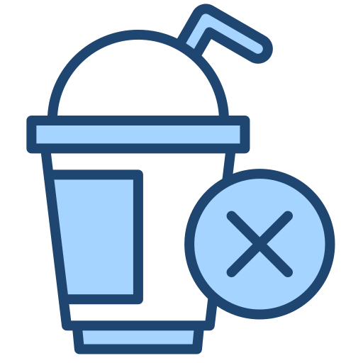 vaso de plástico icono gratis