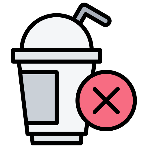 vaso de plástico icono gratis