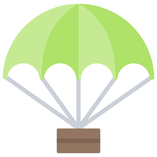 fallschirmspringen kostenlos Icon fallschirmspringen kostenlos Icon