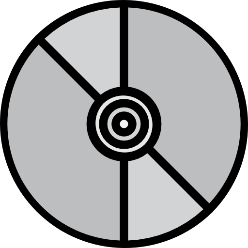 Compact disc Catkuro Lineal Color icon