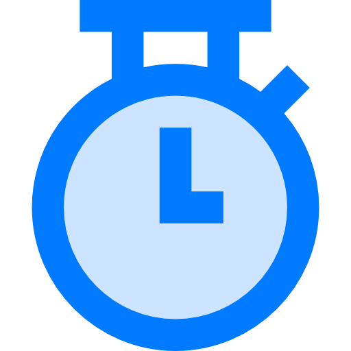 Timer Vitaliy Gorbachev Blue Icon