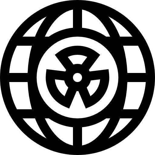Radioactivity free icon