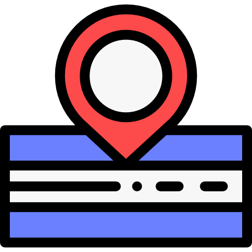 la carretera icono gratis