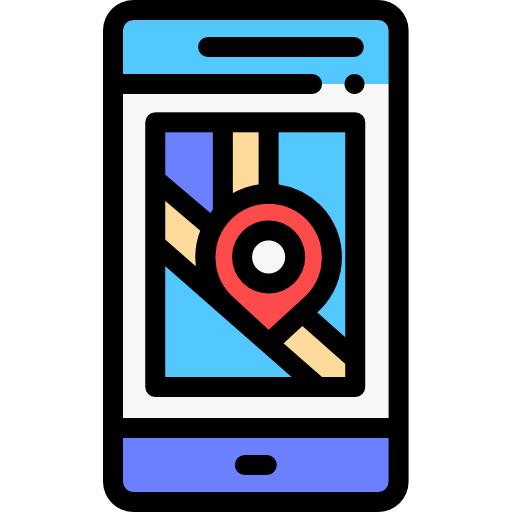 Street map - free icon