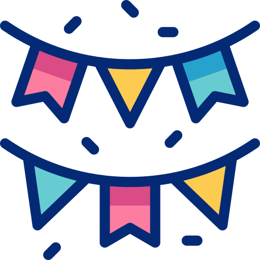 guirnalda icono gratis