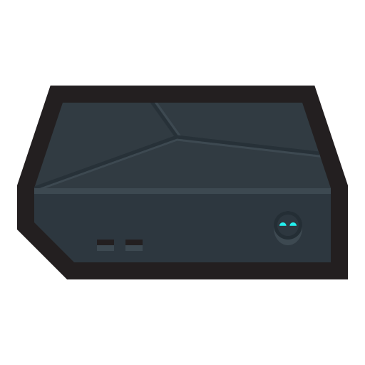 caja de vapor icono gratis