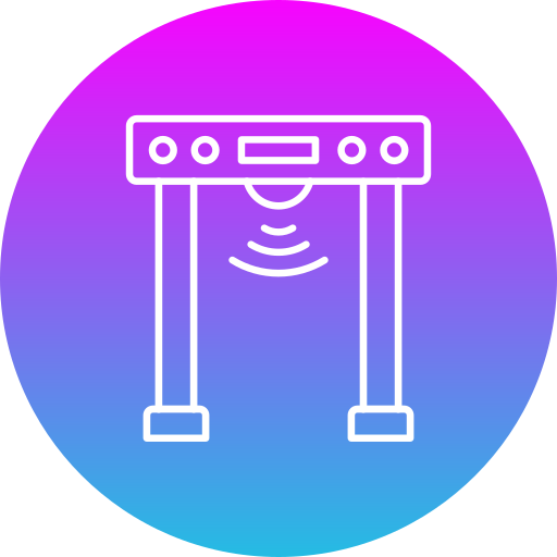 detector de metales icono gratis