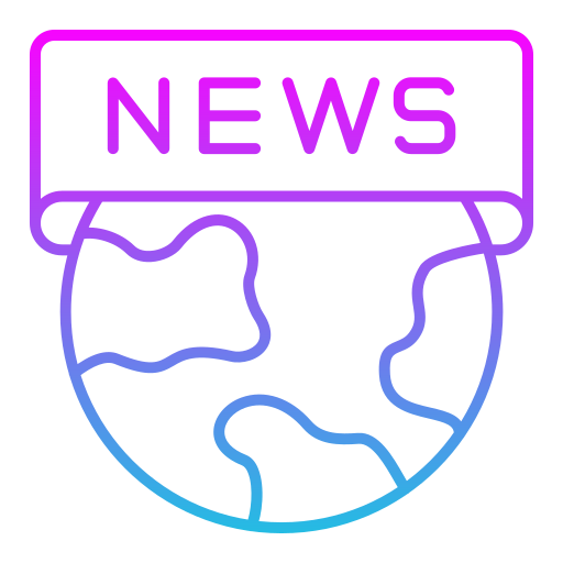 noticias del mundo icono gratis