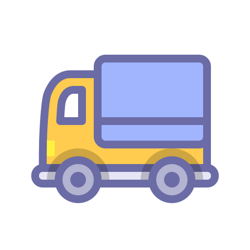 camión icono gratis